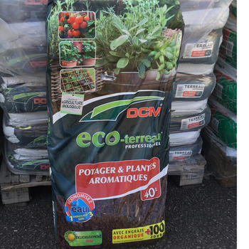 Terreau Eco Potager avec engrais 40L