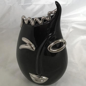 Vase visage H30cm