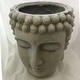 Vases Véritable Objet d'Art : Vase Tête Budha H44cm