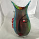 Vases Véritable Objet d'Art : Vase pâte de verre H34cm
