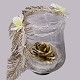 Bouquets et compos fleuries : Vase fleur Gold