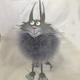 Cadeaux et objets uniques : Chat sauvage 28cm